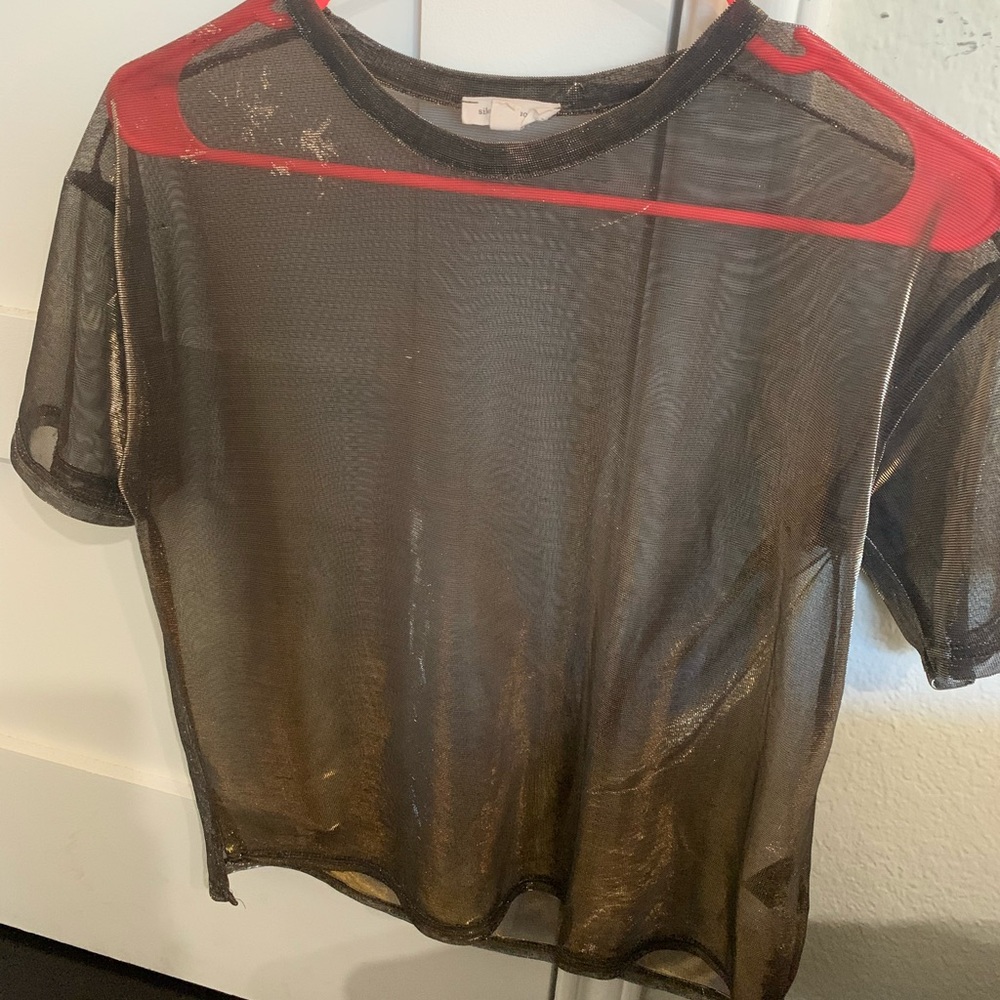 UO sheer top